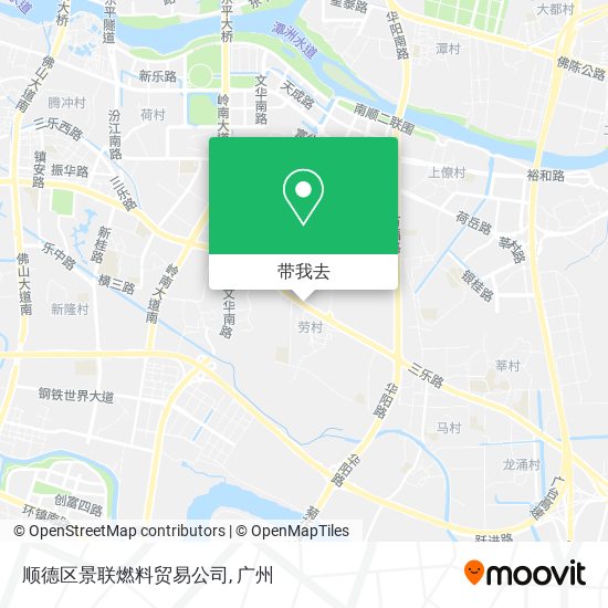 顺德区景联燃料贸易公司地图