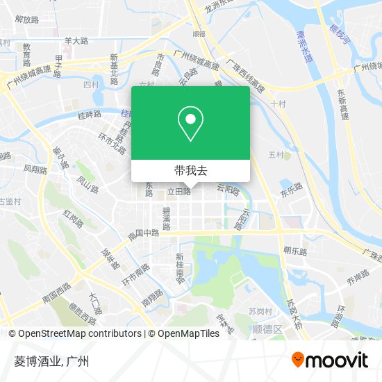 菱博酒业地图