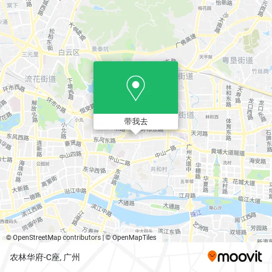 农林华府-C座地图