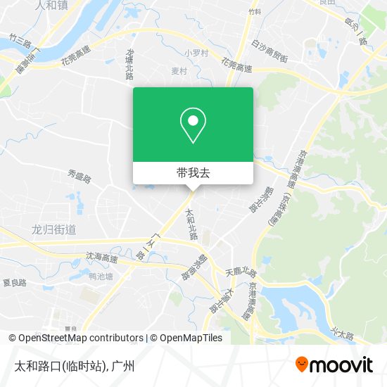 太和路口(临时站)地图