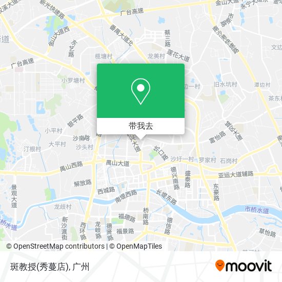 斑教授(秀蔓店)地图