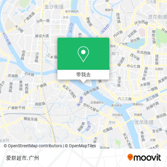 爱群超市地图
