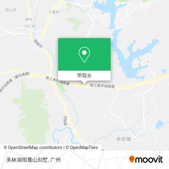 美林湖阅麓山别墅地图