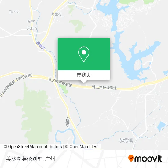 美林湖英伦别墅地图
