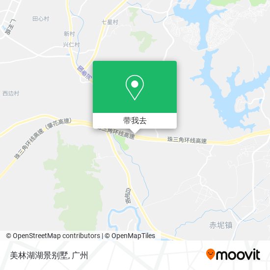 美林湖湖景别墅地图