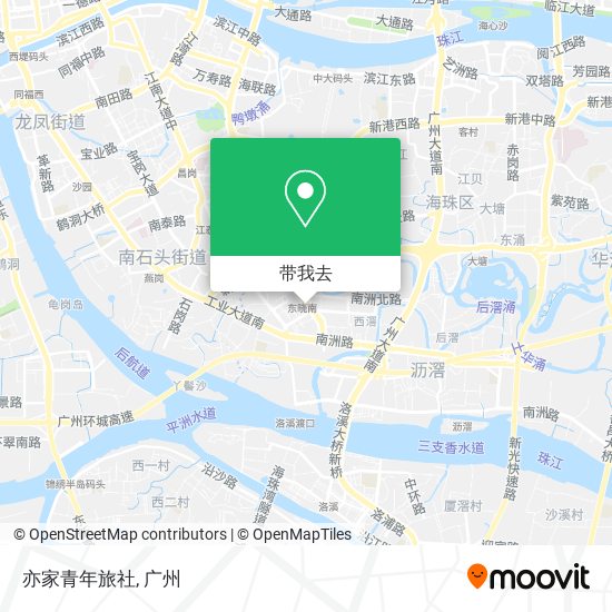 亦家青年旅社地图