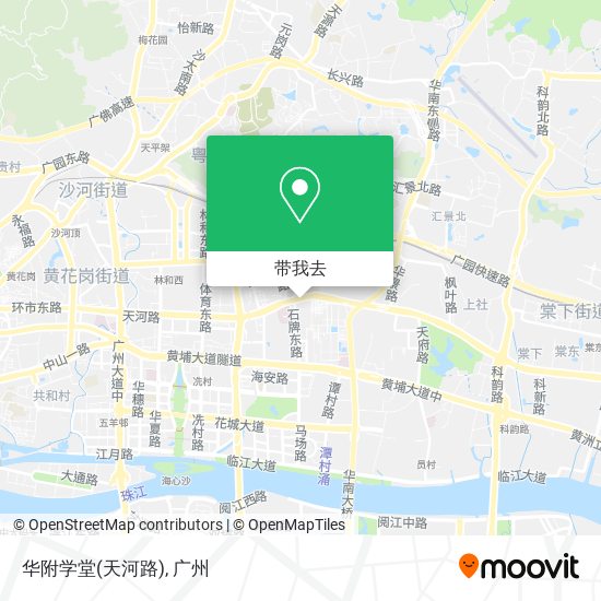 华附学堂(天河路)地图