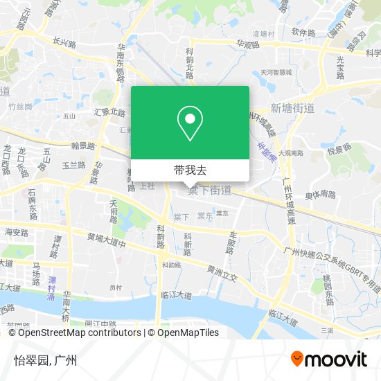 怡翠园地图