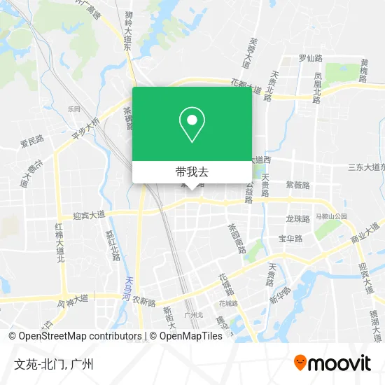 文苑-北门地图