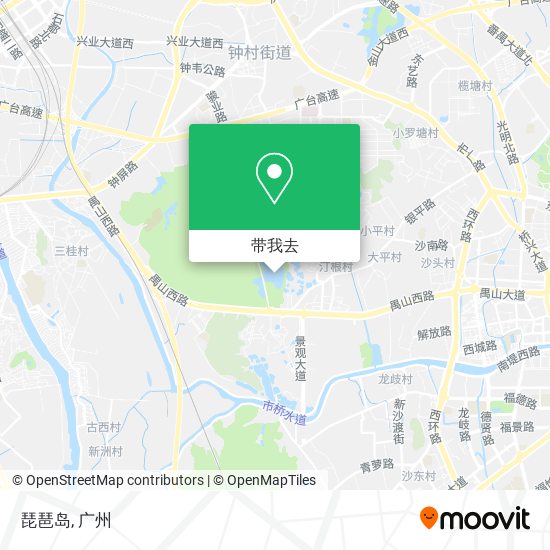 琵琶岛地图