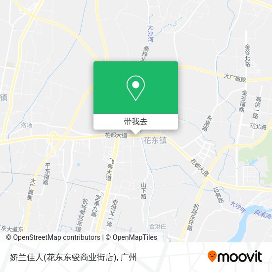 娇兰佳人(花东东骏商业街店)地图