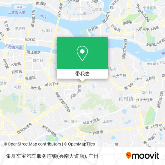 集群车宝汽车服务连锁(兴南大道店)地图