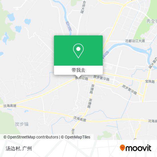 汤边村地图