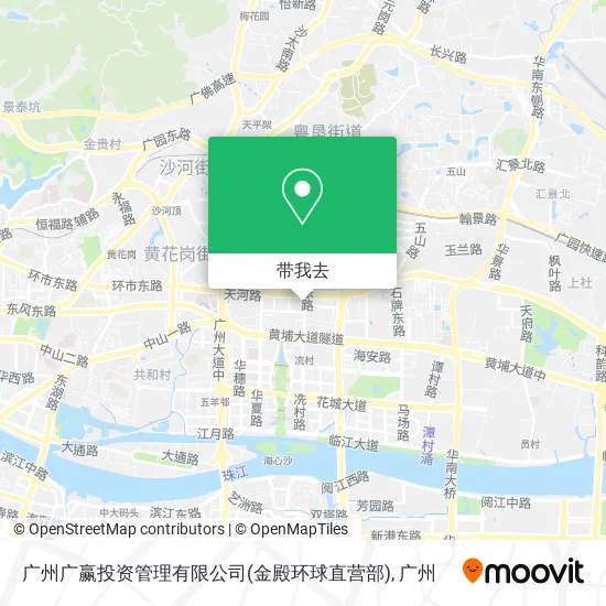 广州广赢投资管理有限公司(金殿环球直营部)地图