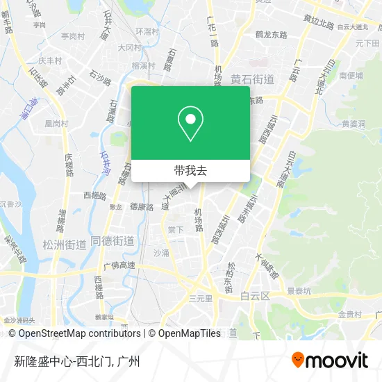 新隆盛中心-西北门地图