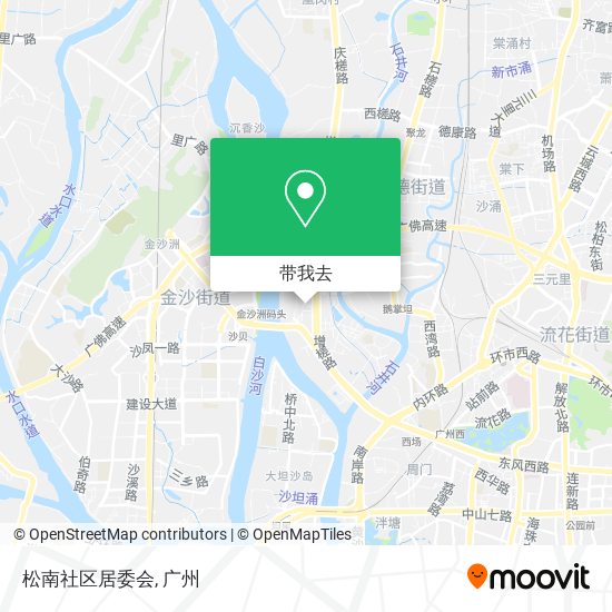松南社区居委会地图