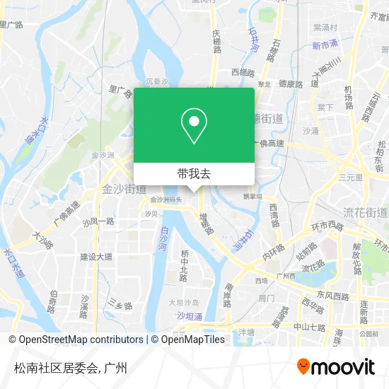 松南社区居委会地图