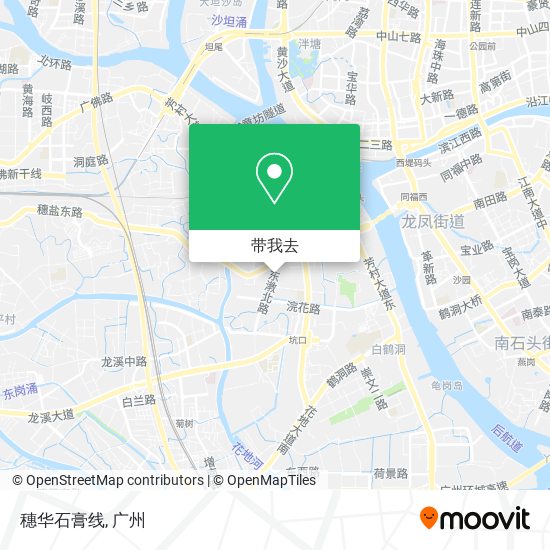 穗华石膏线地图