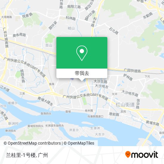 兰桂里-1号楼地图