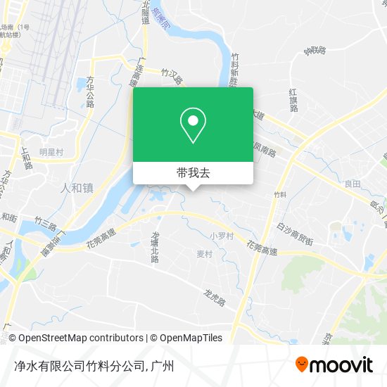 净水有限公司竹料分公司地图