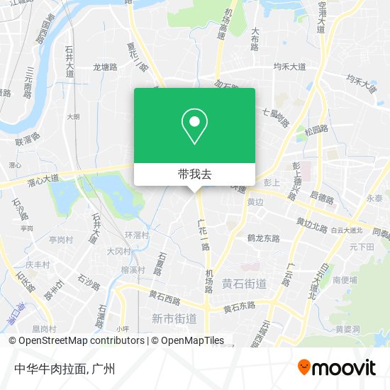 中华牛肉拉面地图
