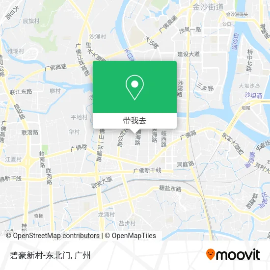 碧豪新村-东北门地图