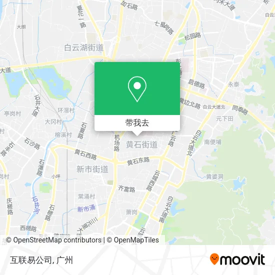 互联易公司地图