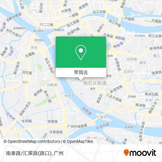 南泰路/汇翠路(路口)地图