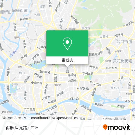 茗雅(应元路)地图