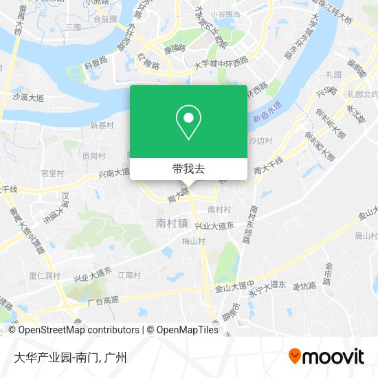 大华产业园-南门地图