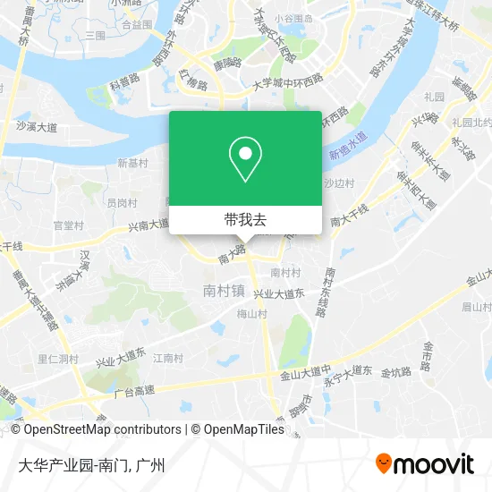 大华产业园-南门地图