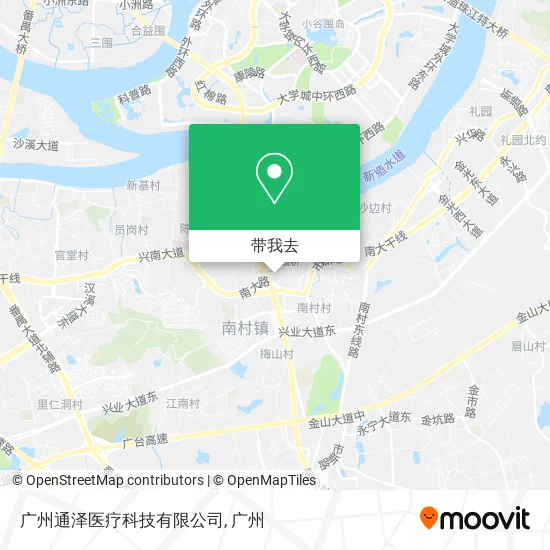 广州通泽医疗科技有限公司地图