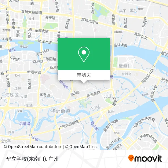 华立学校(东南门)地图