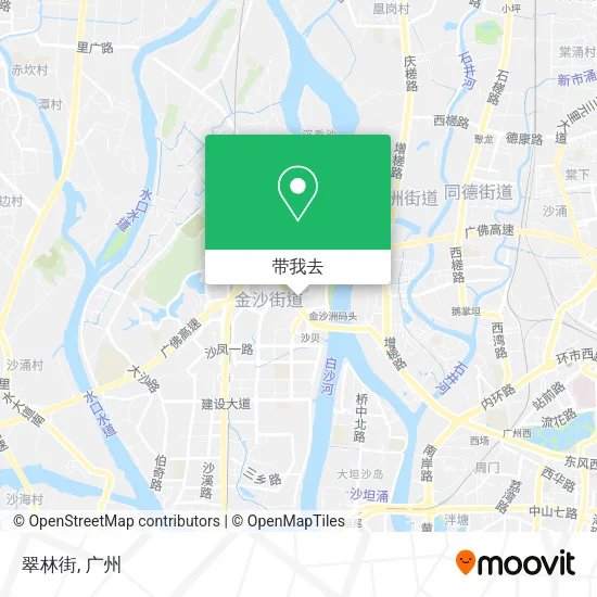 翠林街地图