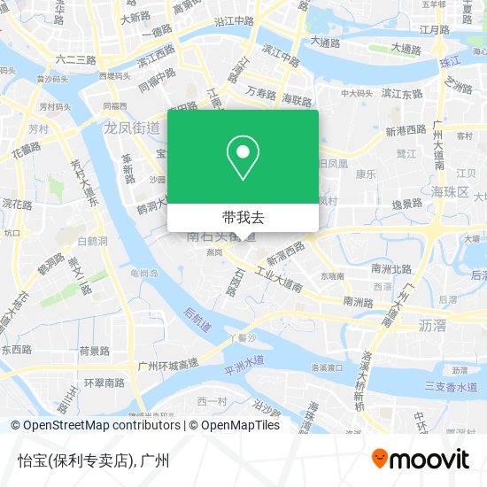 怡宝(保利专卖店)地图