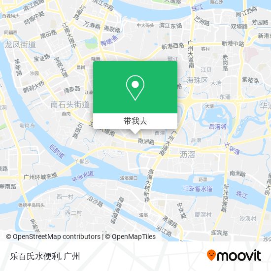 乐百氏水便利地图