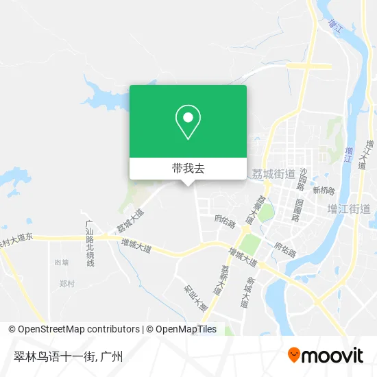 翠林鸟语十一街地图