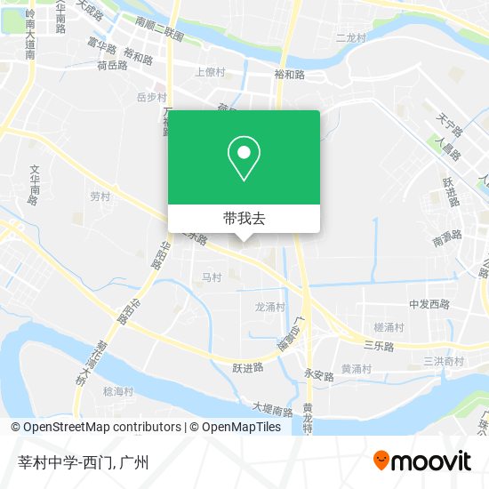 莘村中学-西门地图