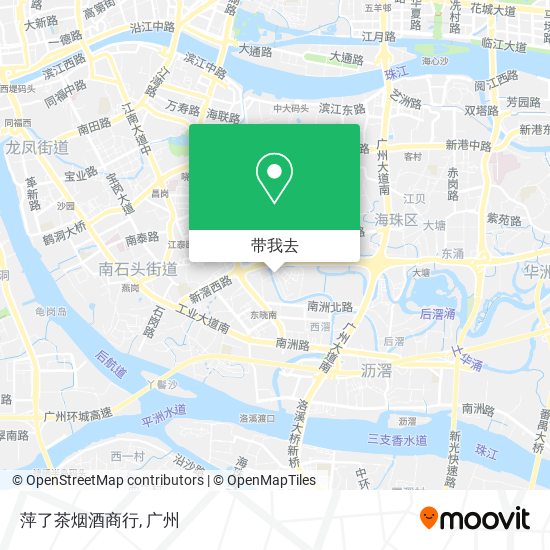 萍了茶烟酒商行地图