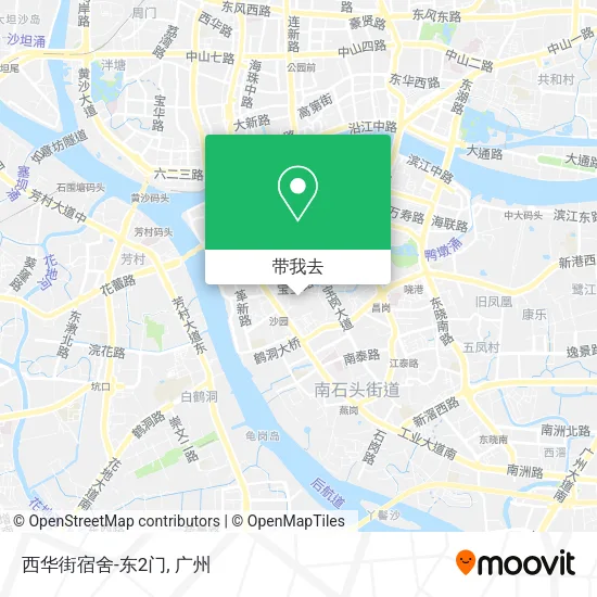 西华街宿舍-东2门地图