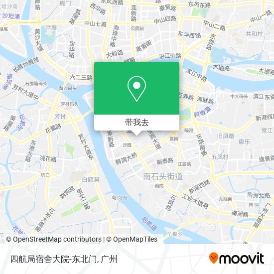 四航局宿舍大院-东北门地图
