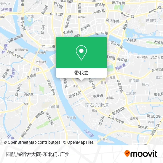 四航局宿舍大院-东北门地图