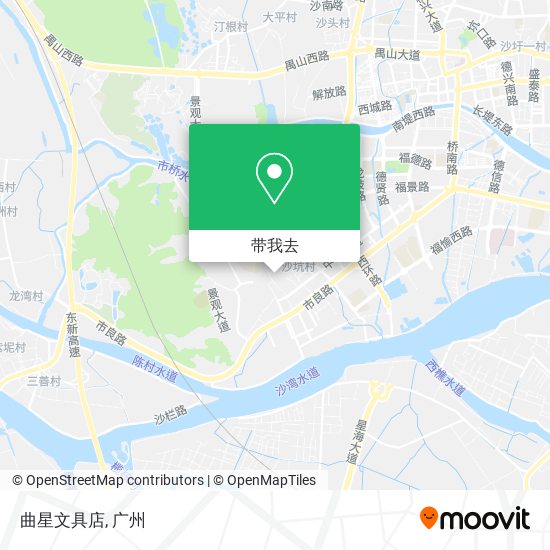曲星文具店地图