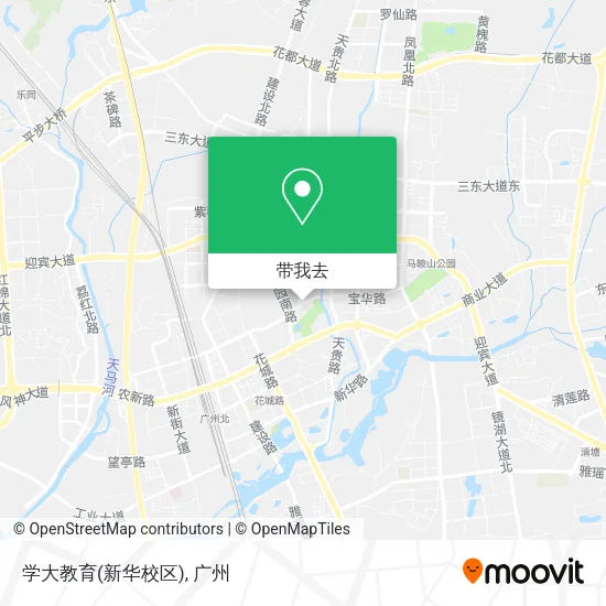 学大教育(新华校区)地图