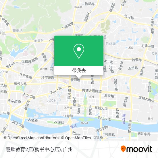 慧脑教育2店(购书中心店)地图