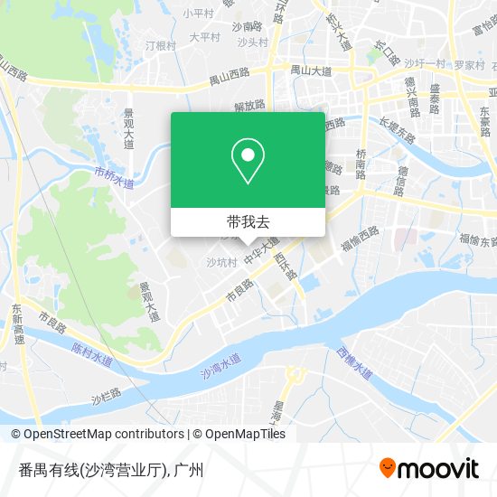 番禺有线(沙湾营业厅)地图