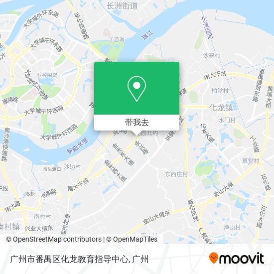 广州市番禺区化龙教育指导中心地图