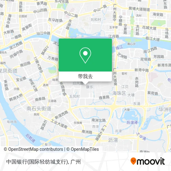 中国银行(国际轻纺城支行)地图