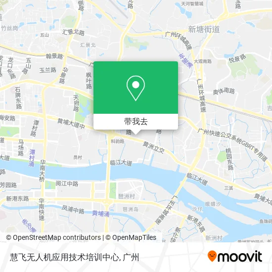 慧飞无人机应用技术培训中心地图