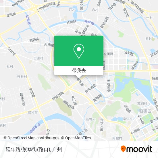 延年路/景华街(路口)地图